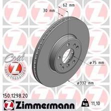 Zimmermann Fren Dıskı On Havalı Bmw X3 E83 X5 E53