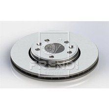 Frendi Frendı 30552 - Ön Fren Aynası Renault Laguna Iıı 07 15 Megane Iıı 09 15 Scenıc Iıı 09 16 Latıtude 11 Fluence 12 296×26 Havalı 5 Delik