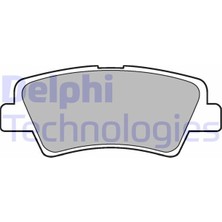 Delphi Delphı LP2295 Arka Fren Balata Hyundaı I20 1.2l G4LA 15-20 1.4l G4LC 15-18 1.4l D4FC Crdi 15-18 / Elantra 1.6l D4FB G4FG 16-> / Kıa Soul 1.6l D4FB 14-> / Sportage 1.6l G4FD G4FJ T-Gdı 15-> 1.6l D4FE 1