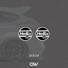 Hella Sticker