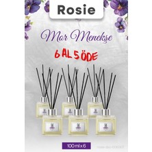 6 Al 5 Öde, Mor Menekşe Rosie Çubuklu Oda Kokusu 100 ml