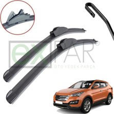 Expar Oto Hyundai̇ Santa Fe Uyumlu Ön Cam Si̇lecek Süpürgesi̇ Takimi 2013 - 2017 Model Santafe Ön Si̇lecek