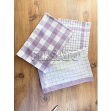 Fırsato Triokare 3’lü Mutfak Havlusu / Kurulama Bezi Seti , Oeko-Tex Sertifikalı, 45X65 cm