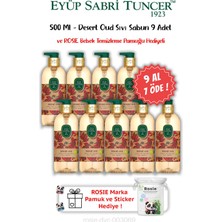 Eyüp Sabri Tuncer 9 Al 7 Öde Desert Oud Sıvı Sabun 500 ml ve Rosıe Hediyeli