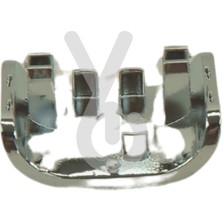 Serigrafili Siyah Plastik Tetik Dekoru Krom Kaplı A448-A449