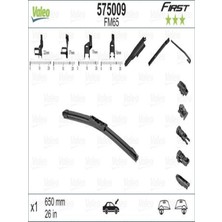 Bosch -Sılecek Supurgesı 650MM (Adet) / (Fırst) Multıconnectıon VFB65 (Muz Tıpı Aparatlı) / (4 Apara...