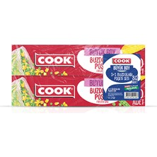 Cook Buzdolabı Poşeti (3+1) Büyük 80'li (5 Adet)