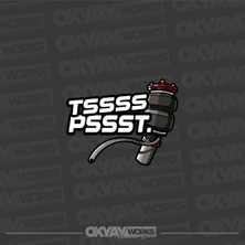 Tsss Pssst Sticker