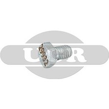 UGR Civata M8X12 Mm. 8,8 M8*12 Anahtar Baş Tam Diş Civata 8,8 10-Adet