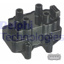 Delphi Delphı GN10488-12B1 Ateşleme Bobini BERLINGO-JUMPER-JUMPY-SAXO-XSANTIA-XSARA-DUCATO-P106-P205-P306-P405-P406-PARTNER 1.0-1.4-1.6-2.0 5970.70-9622889780-5970.60