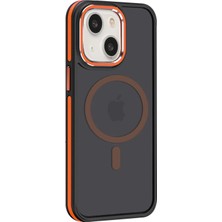 MiraLive Joko iPhone 15 Winner Magsafe Kapak - Turuncu (K95)