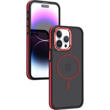 MiraLive Joko iPhone 15 Pro Winner Magsafe Kapak - Kırmızı (K95)