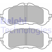 Delphi Delphı LP2506 Ön Fren Balatası 283MM Astra L 21> Combo E 18> Berlıngo 18> Partner 18> 308 Iı-Iıı 13> Rıfter 18> 1678168180-1610428780-1619790980