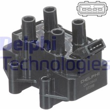 Delphi Delphı GN10803-12B1 Ateşleme Bobini P306 93-01 P106 91-01 1.0-1.1-1.4 1.6 P205-P405-AX-ZX-ROVER 420 95-00 820 TU3M-TU1M-TU5J-TU9M -5970.49-96062288-NEC100710