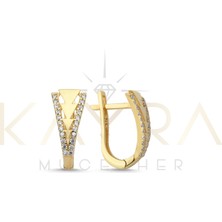 Kayra Mücevher Annem Altın Küpe AHK68