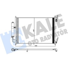 Kale Klima Kondenseri Nıssan X-Trail Dizel-Benzin 07 642X388X16 Oto.-Mek. Al/al