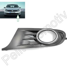 Golf 6 (2009-2013) Sol Sis Farı Çerçevesi Kapağı 5K0853665
