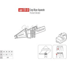 Empressco Bej Cep Biye Apara 28MM, Şık ve Kullanışlı Tasarım, Dayanıklı ve Kaliteli Malzeme