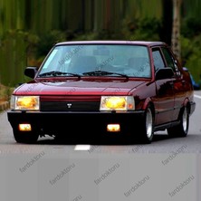 Gözpar Oto Tofaş Uyumlu Şahin Limon Sarı Far Sis Ampul Seti H4 H3 Photon Yellow