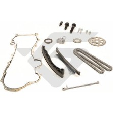 HUTCHINSON Eksantrik Zincir Seti Yağ Pompa Contalı Astra H-Corsa C-D-Combo-C-D-Astra J-Merıva-Albea-Doblo EGEA-PUNTO-500- 1.3 Jtd-1.3 Cdtı E5-E6 Gergi Kiti Delikli Zincir