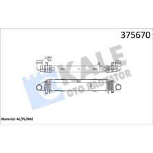 Kale Turbosarj Radyatoru Mercedes W204 S204 C204 W212 C207 A207
