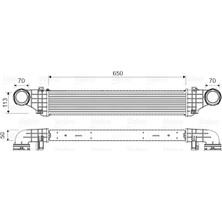 Valeo Turbosarj Radyatoru Mercedes E-Class W211 S211