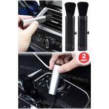 Munico 2 Adet Geri Çekilebilir Fırça ile Etkili Araç Bakımı Teknoloji ve Konfor Bir Arada: Yumuşak
