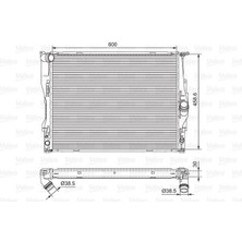 Valeo 701542 - Motor Su Radyatoru Bmw N45 N46 E81 E82 E87 E88 E90 E91 E92 E93 X1 E84 Z4 E89 Manuel Sanzıman