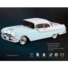 WS-598 Eşref Tek Klasik Araba Kablosuz Bluetooth Hoparlör Speaker Fm Radyo Sd Kart USB