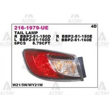 Depo Stop Lambası Mazda-3 2009-2012 Sedan Dış Sağ (1 Adet)