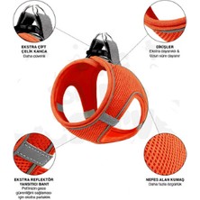 Mita 12’lı Set Air Mesh Antibakteriyel 2xs Gögüs Tasması Turuncu
