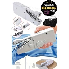 Teknotrust Mini Taşınabilir Elektrikli Dikiş Makinesi, Hafif ve Kullanışlı, Ev ve Hobi Amaçlı