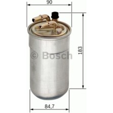 Bosch Opel Corsa D 2006- 1,3 Cdti-1,7 Cdti -1 Mazot Filtresi Marka