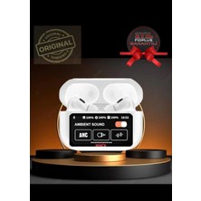 Arthurs Air 2 Max Plus Anc Dokunmatik Ekranlı Bluetooth Kulaklık Ios Android Tüm Telefonlara Uyumlu Kulaklık