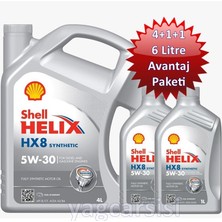 Shell Helix Hx8 Synthetic 5W30 6 Litre