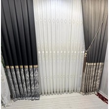 Nivemes Home Nivemeshome Azra 1/3 Sık Pileli Tül Perde Apm