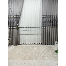 Nivemes Home Nivemeshome Antares 8521  1/3 Sık Pileli Tül Perde Apm
