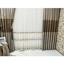 Nivemes Home Nivemeshome Gardenya 1/3 Sık Pileli Tül Perde Apm