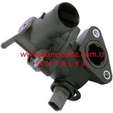İTHAL Termostat Üst ve Alt Yuva Komple  [skoda Fabia Ame,aqw,atz,aze]