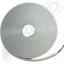 12 Volt 6X12MM Gün Işığı Esnek Neon LED 5 Metre (1 Cm'de Kesilebilir.)