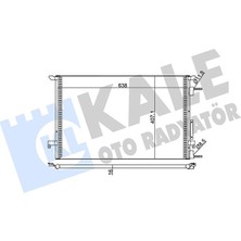 Kale Klima Kondenseri Vectra C Al/al 688X668X16