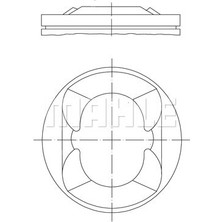 Mahle Pıston Segman 0.50MM 77.50MM Bmw N13 B16 F20 F30 Mını N18 R55 R56 R58 R59 R60 Peugeot 5fw Ep6 5008 308 3008 207 Cıtroen C3 C4