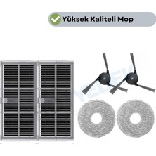 Teknotrust Uyumlu Hepa Filtre Seti, 7 Parça, Beyaz Renkli, Yüksek Performanslı Temizlik Aksesuarı