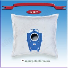 Bosch Yüksek Kaliteli Süpürge Toz Torbası, 5'li Paket, Güncel Model