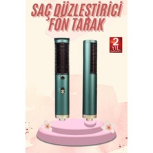 Astraltech Saç Düzleştirici Fön Makinesi Saç Fırçası Profesyonel Üflemeli