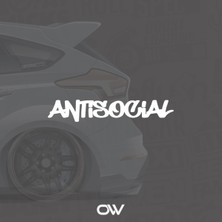 Antisocial Sticker