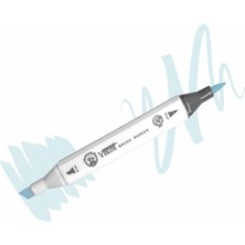 Vincent Graph Master Brush Marker B124 Mint Blue