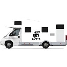 Motiker Happy Karavan Off Road Sticker Etiket
