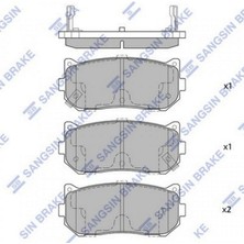 SANGSIN x Arka Balata Kia Carens Ii 1.6-1.8-2.0 Crdi 02 Shuma Ii 1.6 04 GDB3203 Almla