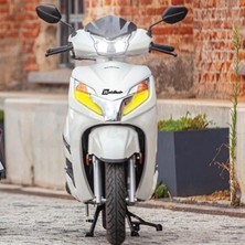 Motiker Honda Activa Yeni Kasa Far Sticker Kaplama Renkli Sarı